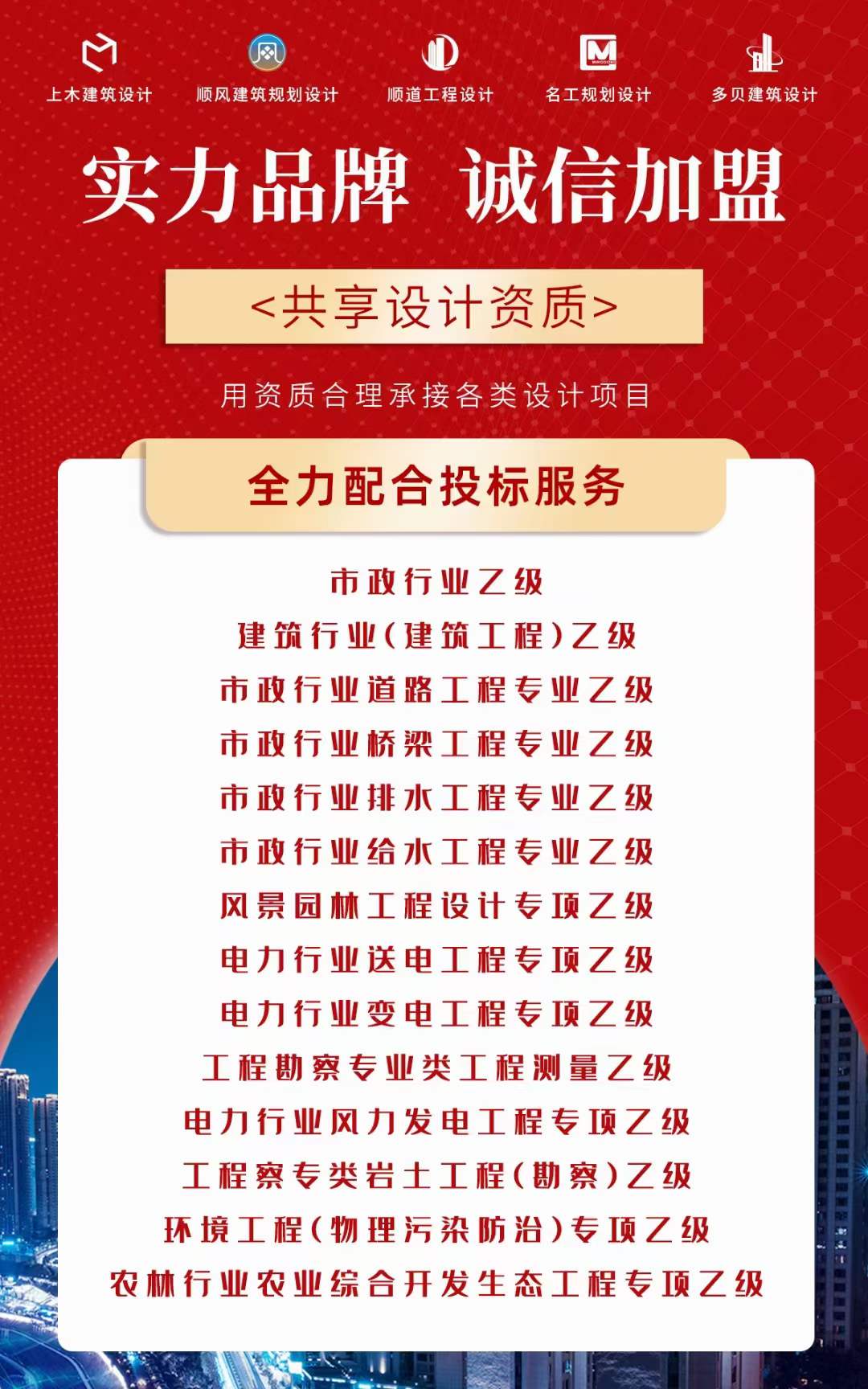 中小型建筑设计公司该怎么获取发展机会？加盟建筑设计分公司！